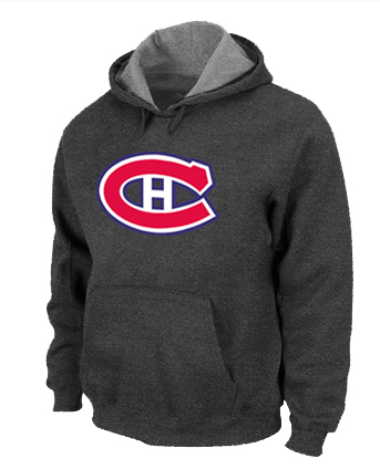 NHL Montral Canadiens Big & Tall Logo Pullover Hoodie D.Grey