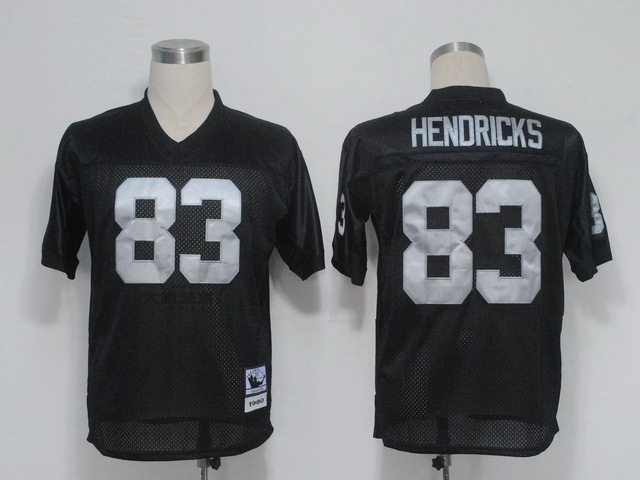 NFL Jerseys Oakland Raiders 83 Ted Hendricks  Black