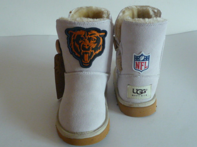 Kids NFL Chicago Bears UGG Snow boots Beige