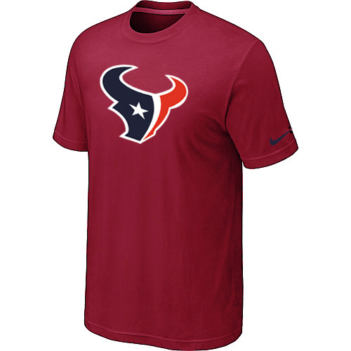  Houston Texans Sideline Legend Authentic Logo TShirt Red 94 