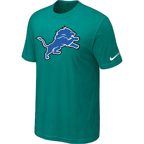  Detroit Lions Sideline Legend Authentic Logo TShirt Green 104 