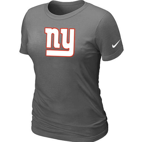 New York Giants D-Grey Womens Logo TShirt89