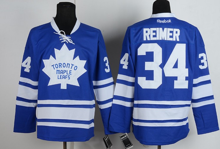 2014 Reebook Toronto Maple Leafs #34 Reimer Jersey