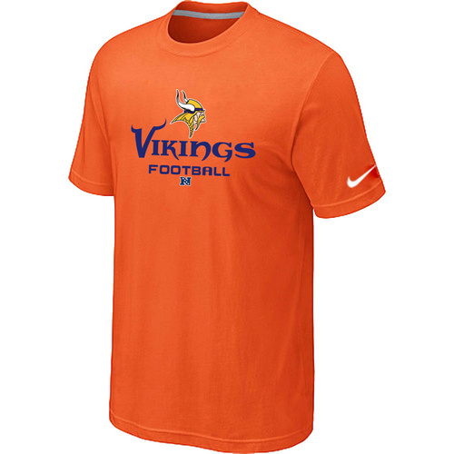  Minnesota Vikings Critical Victory Orange TShirt 29 