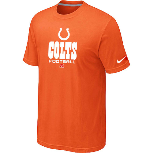  Indianapolis Colts Critical Victory Orange TShirt 12 