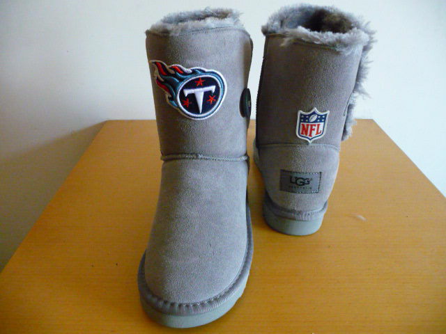 Womens Tennessee Titans Cheerleader Boots Gray