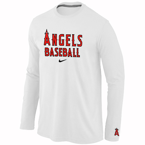 Nike Los Angels of Anaheim Long Sleeve T-Shirt White