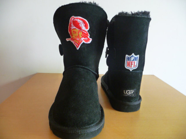 NFL Tampa Bay Buccaneers Cuce Shoes Ladies Fanatic Boots Black