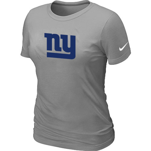 NFL York Giants Sideline Legend Authentic Logo Womens L- Grey TShirt 5 