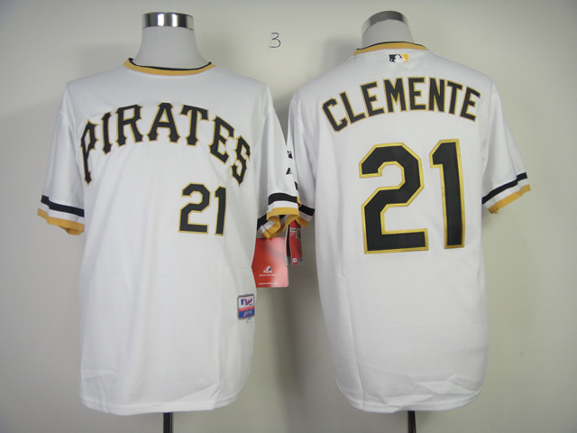MLB Pittsburgh Pirates 21 Clemente White jersey