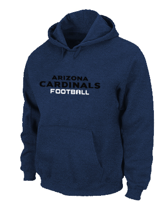Arizona Cardinals Authentic font Pullover Hoodie D.Blue
