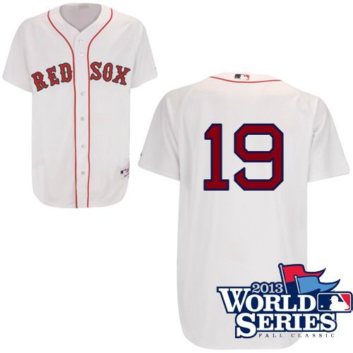 Boston Red Sox 19# Josh Beckett Home w2013 World Series Patch