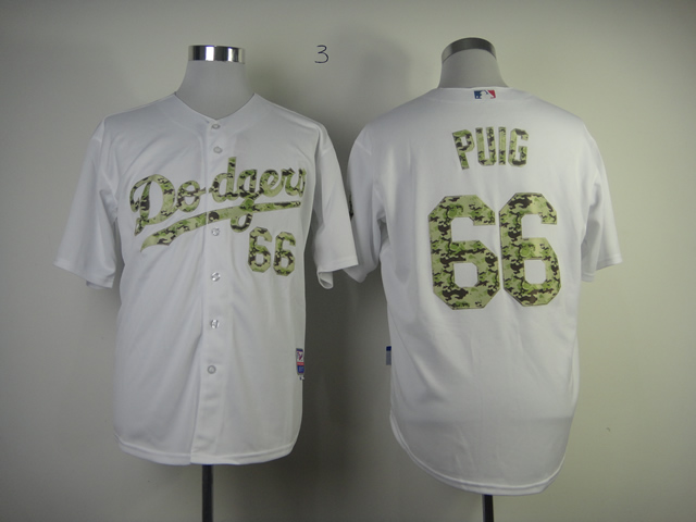 Los Angeles Dodgers Authentic Matt Kemp 2013 USMC Home Cool Base Jersey