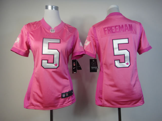 NFL Tampa Bay Buccaneers #5 Freeman Women Pink Jersey