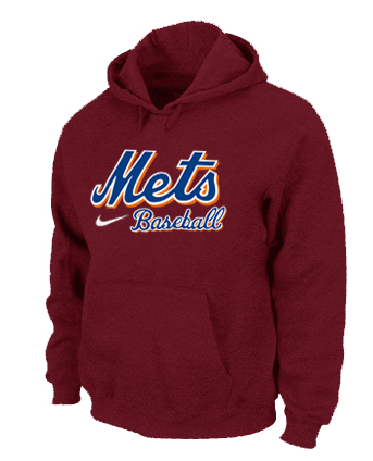 New York Mets Pullover Hoodie RED