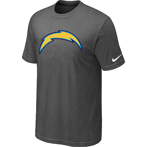  Nike San Diego Chargers Sideline Legend Authentic Logo TShirt Darkgrey 87 