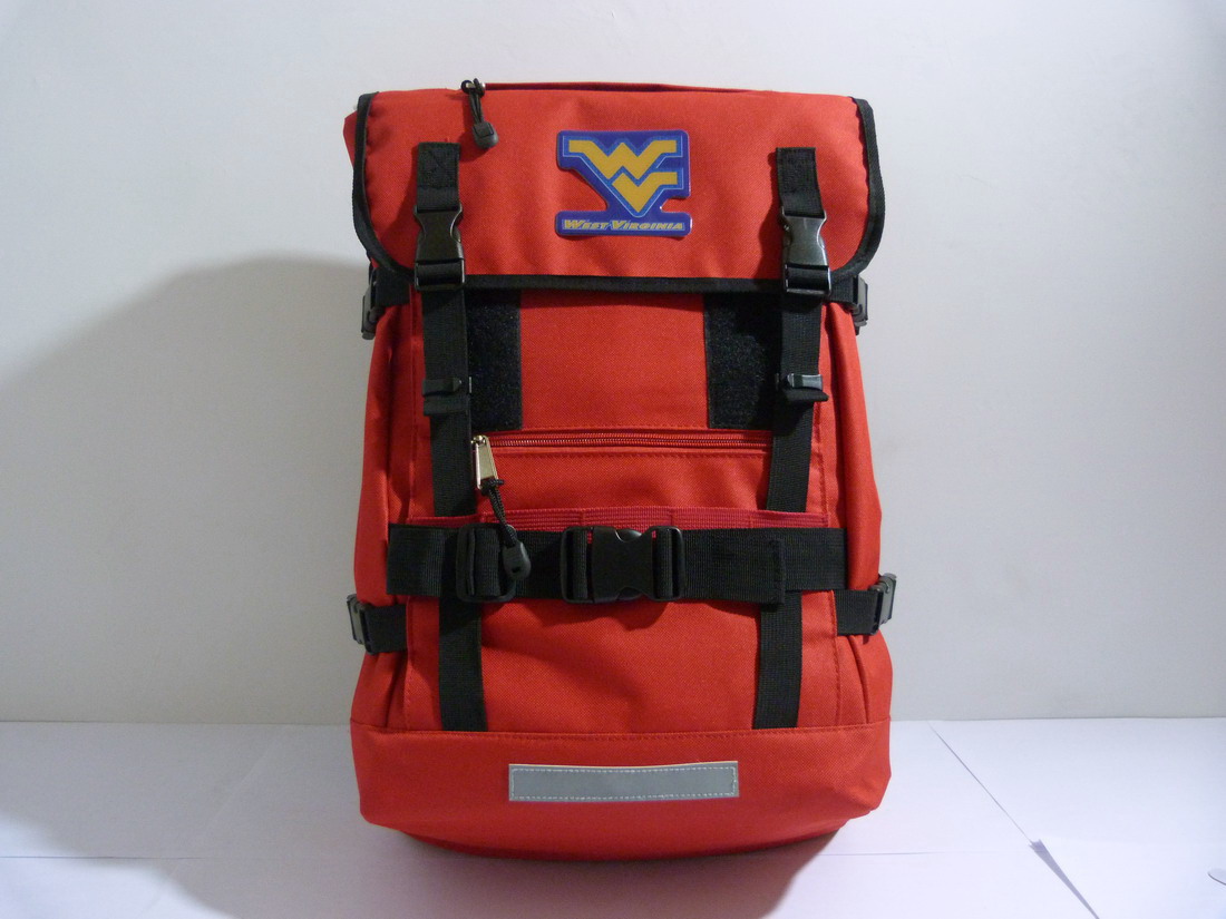 NCAA West Virginia Mountainees Red Bag