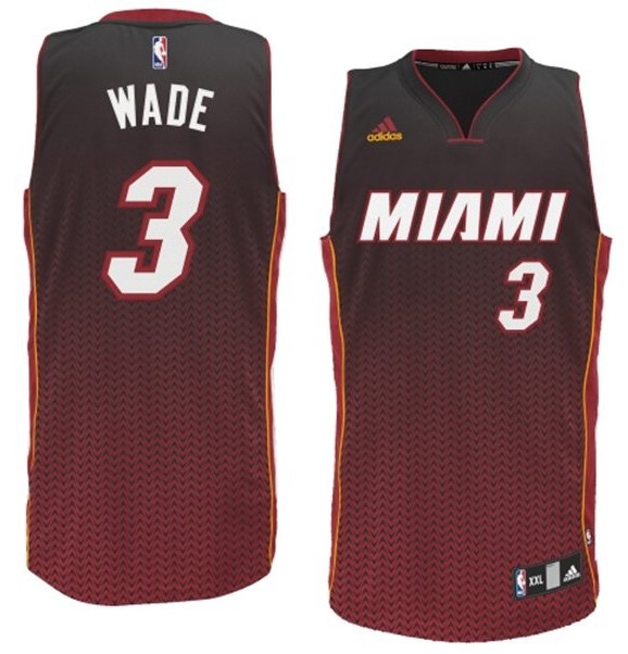 NBA Miami Heat #3 Wade Drift Fashion Jersey