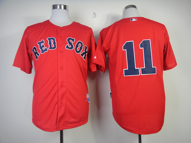 MLB Boston Red Sox #11 Clay Buchholz Red jersey