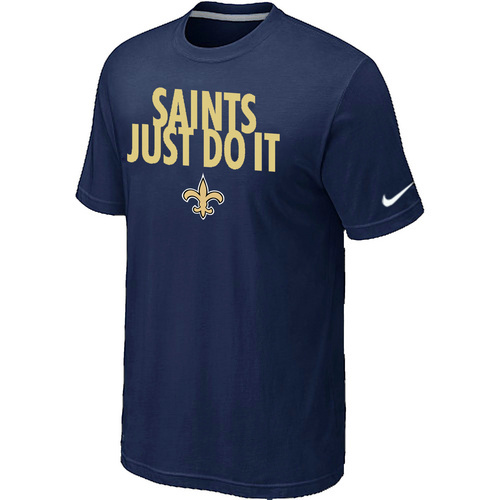 NFL New Orleans Saints Just DoItD-Blue TShirt 23