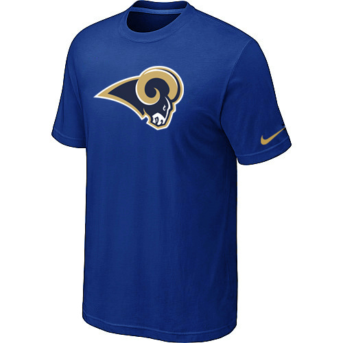  Nike St- Louis Rams Sideline Legend Authentic Logo TShirt Blue 64 