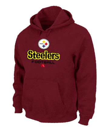 Pittsburgh Steelers Critical Victory Pullover Hoodie RED