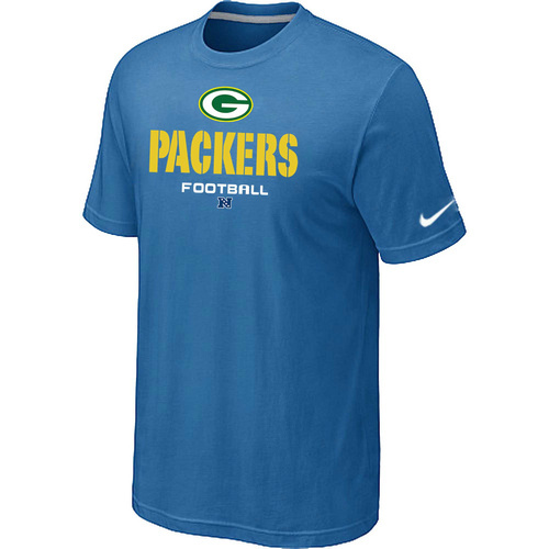  Green Bay Packers Critical Victorylight Blue TShirt 88 