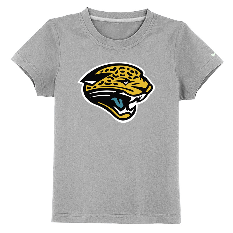 Jacksonville Jaguars Sideline Legend Authentic Logo Youth T Shirt grey