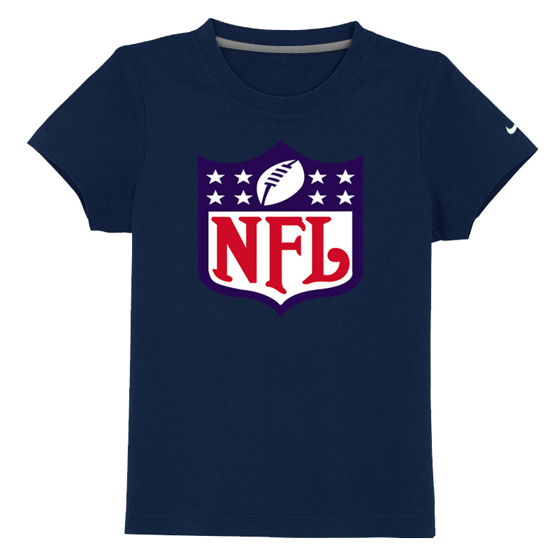 NFL Logo Youth T Shirt D-Blue