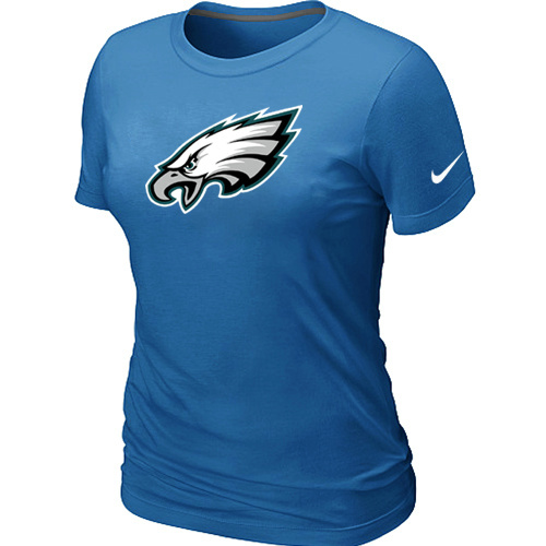  Philadelphia Eagles L-blue Womens Logo TShirt 74 