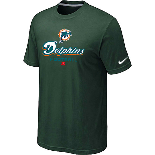  Miami Dolphins Critical Victory D- Green TShirt 17 