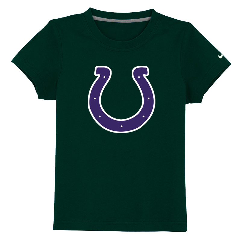 Indianapolis Colts Sideline Legend Authentic Logo Youth T Shirt D-Green