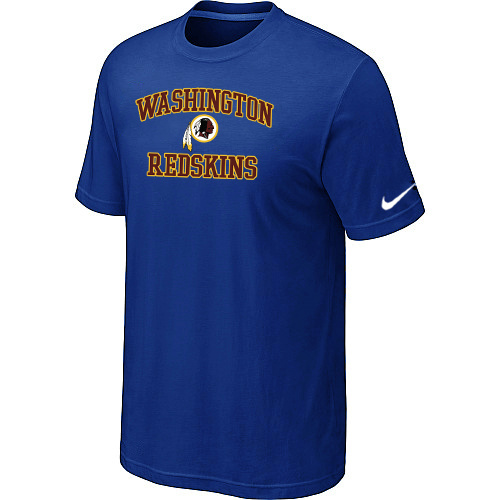  Washington Redskins Heart& Soul Blue TShirt 91 