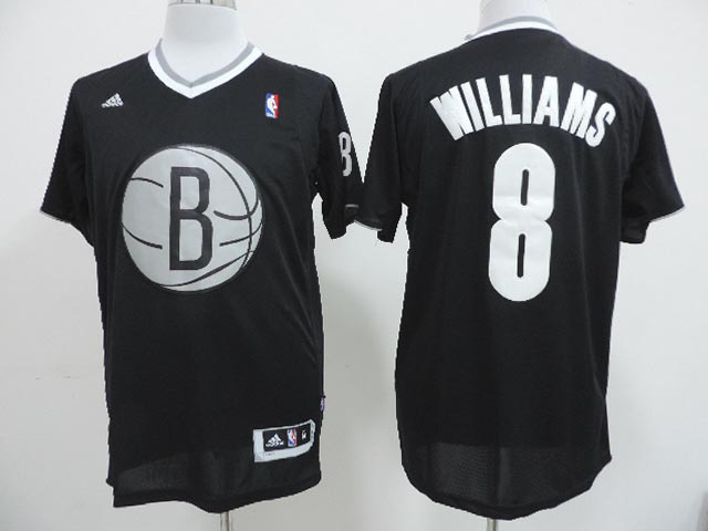 2014 Christmas adidas NBA New York Brooklyn #8 Deron williams Drift Fashion Jersey