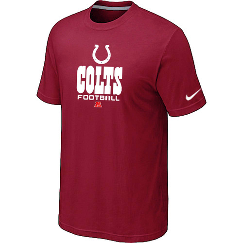  Indianapolis Colts Critical Victory Red TShirt 10 