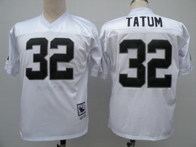 NFL Jerseys Oakland Raiders 32 Jack Tatum Throwback white
