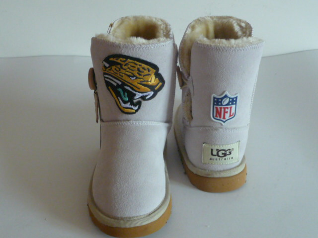 Kids NFL Jacksonville Jaguars UGG Snow boots Beige