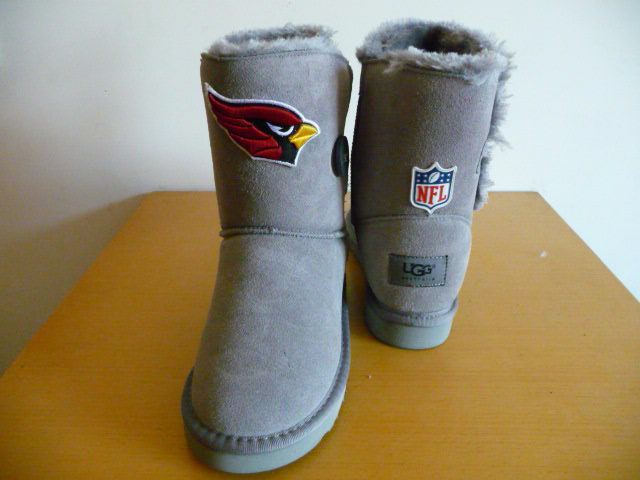 Womens Arizona Cardinals Cheerleader Boots Gray