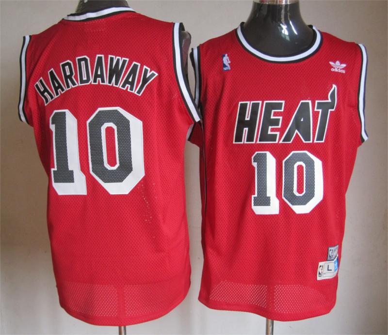 Adidas Miami Heat #10 Hardaway red jersey.JPG.JPG
