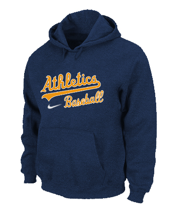 Oakland Athletics Pullover Hoodie D.Blue