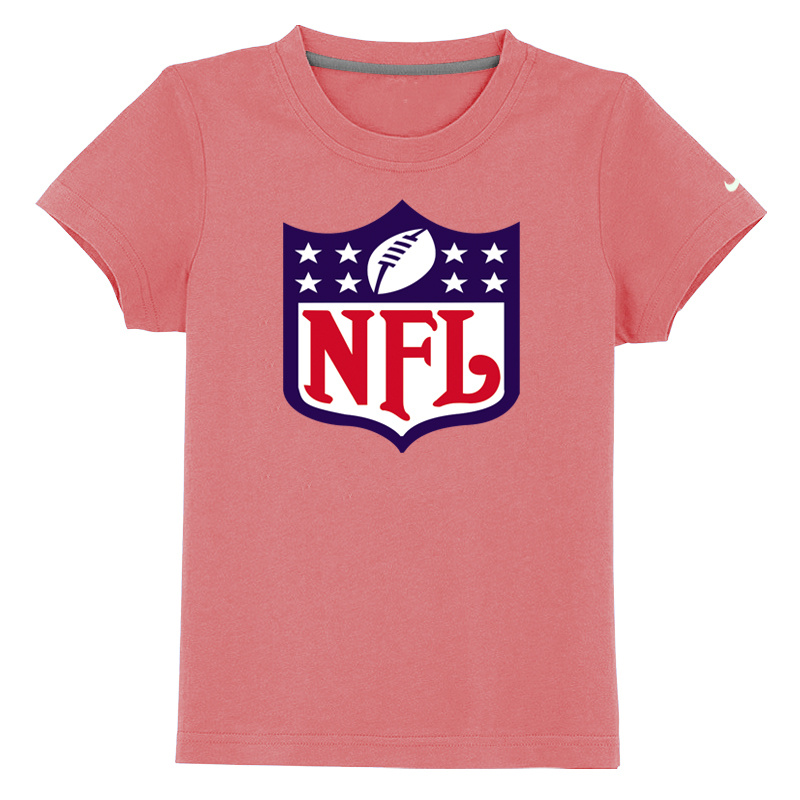 NFL Logo Youth T Shirt pink