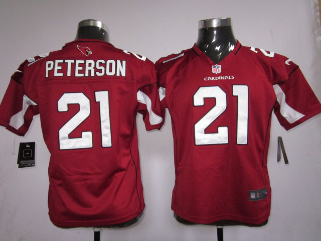 Arizona Cardinals patrick peterson Youth #21 Red Jersey