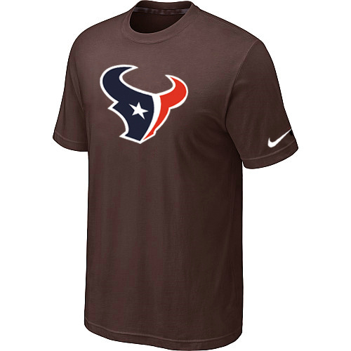  Houston Texans Sideline Legend Authentic Logo TShirt Brown 102 