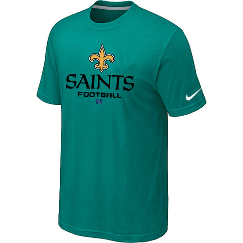 New Orleans Saints Critical Victory Green TShirt 39