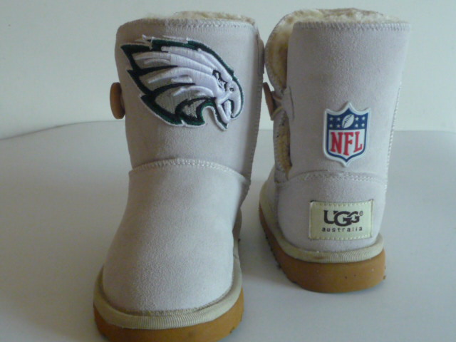 Kids NFL Philadelphia Eagles UGG Snow boots Beige