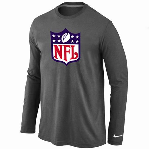 Nike NFL Logo Long Sleeve T-Shirt D.Grey