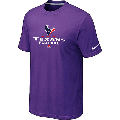  Houston Texans Critical Victory Purple TShirt 37 