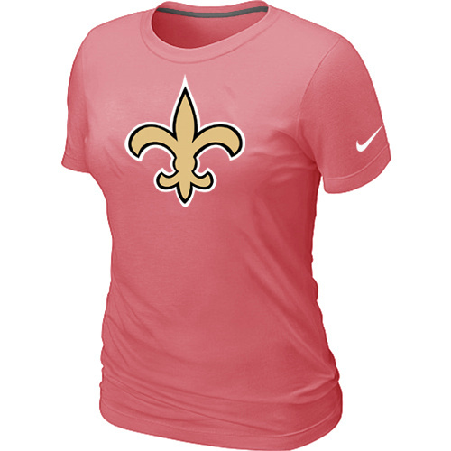 New Orleans Saints Pink Womens Logo TShirt 8