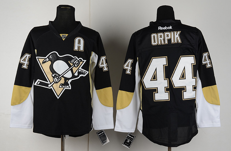 Pittsburgh Penguins #44 Orpik Black Jersey