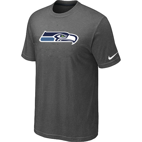  Nike Seattle Seahawks Sideline Legend Authentic Logo TShirt Darkgrey 80 